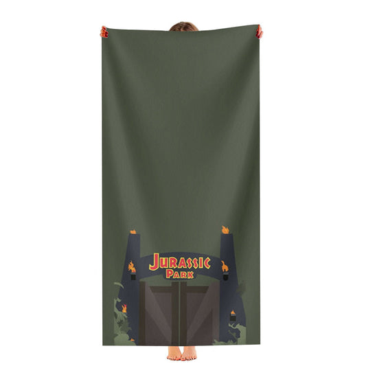 The Gate - Dinosaur Park Ultra-Soft Luxury Bathroom Towels