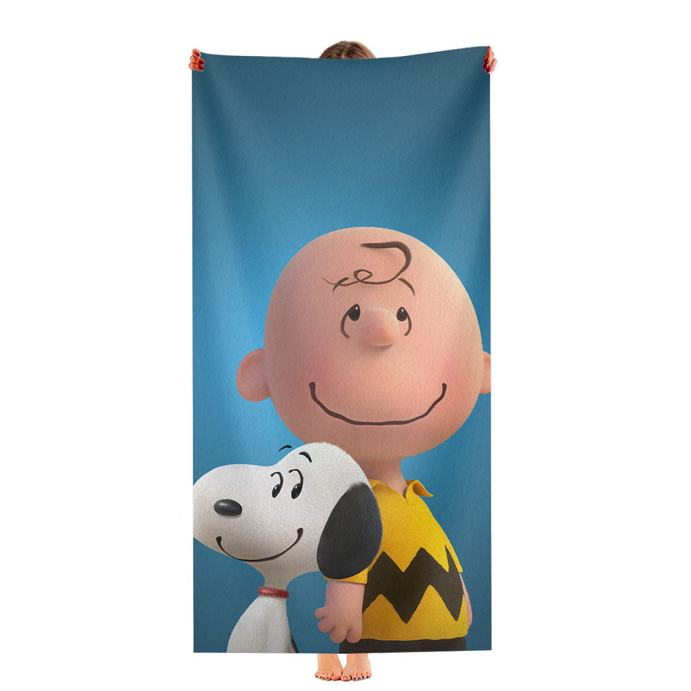 The Peanuts Movie Poster Ultra-Soft Luxury Bathroom Towels