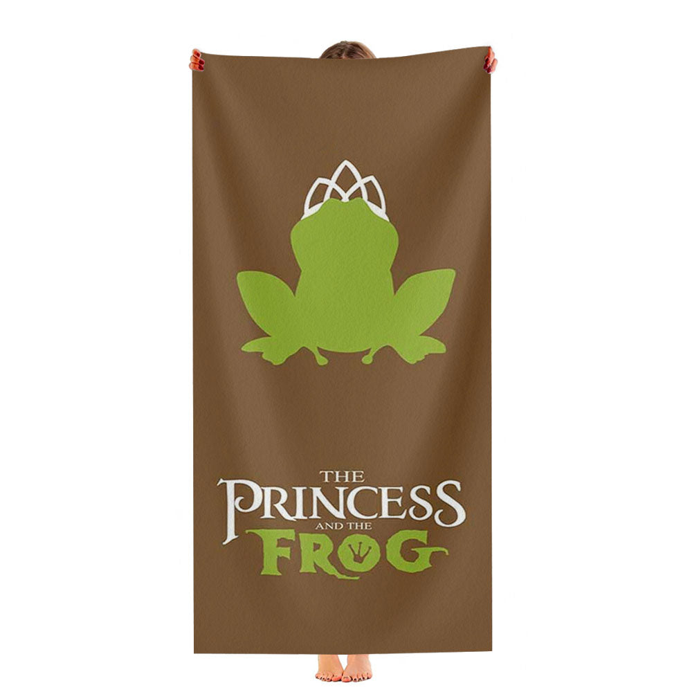 The Princess And The Frog Icon Ultra-Soft Luxury Bathroom Towels