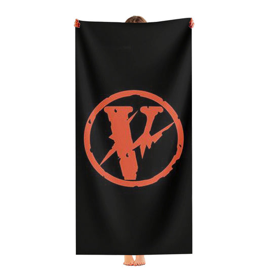 The Vlone X Fragment Design Logo Ultra-Soft Luxury Bathroom Towels