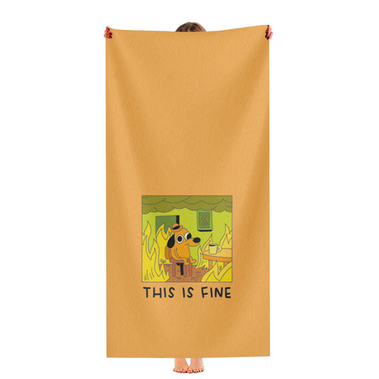 This Is Fine Ultra-Soft Luxury Bathroom Towels