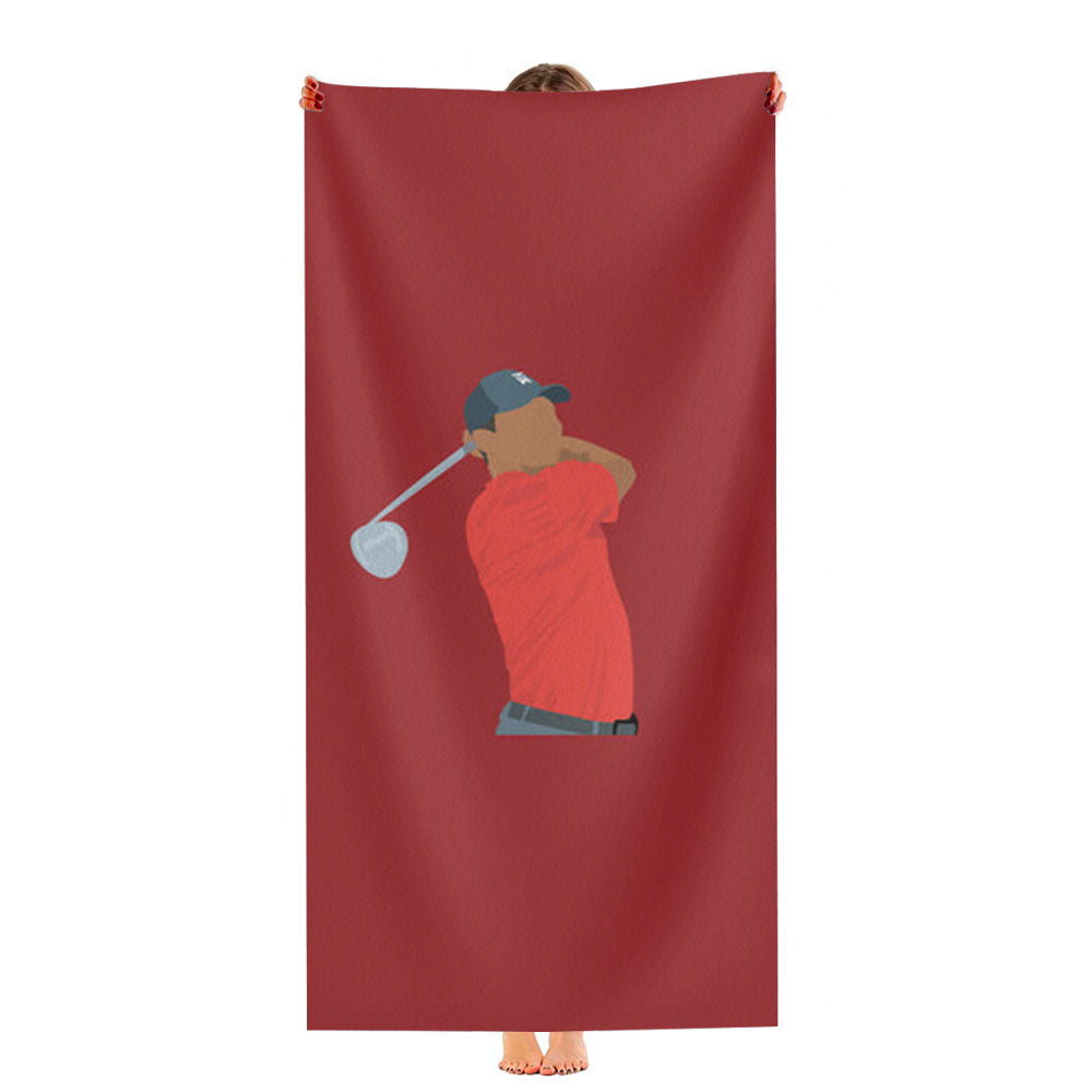 Tiger - Golf Ultra-Soft Luxury Bathroom Towels