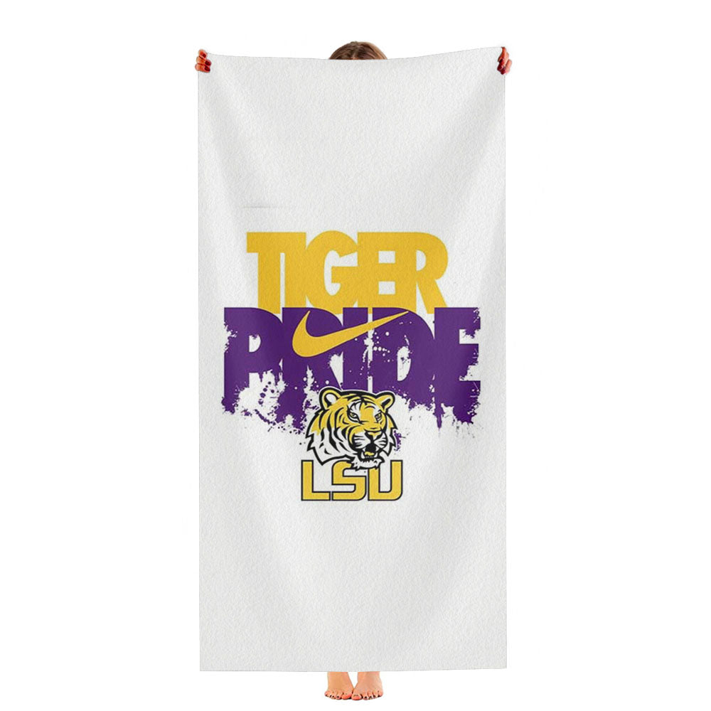 Tiger Pride Lsu Ultra-Soft Luxury Bathroom Towels