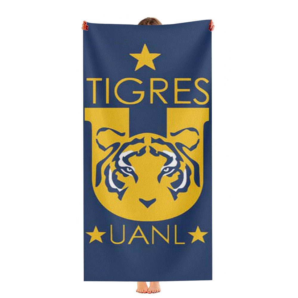 Tigres Uanl Logo Ultra-Soft Luxury Bathroom Towels