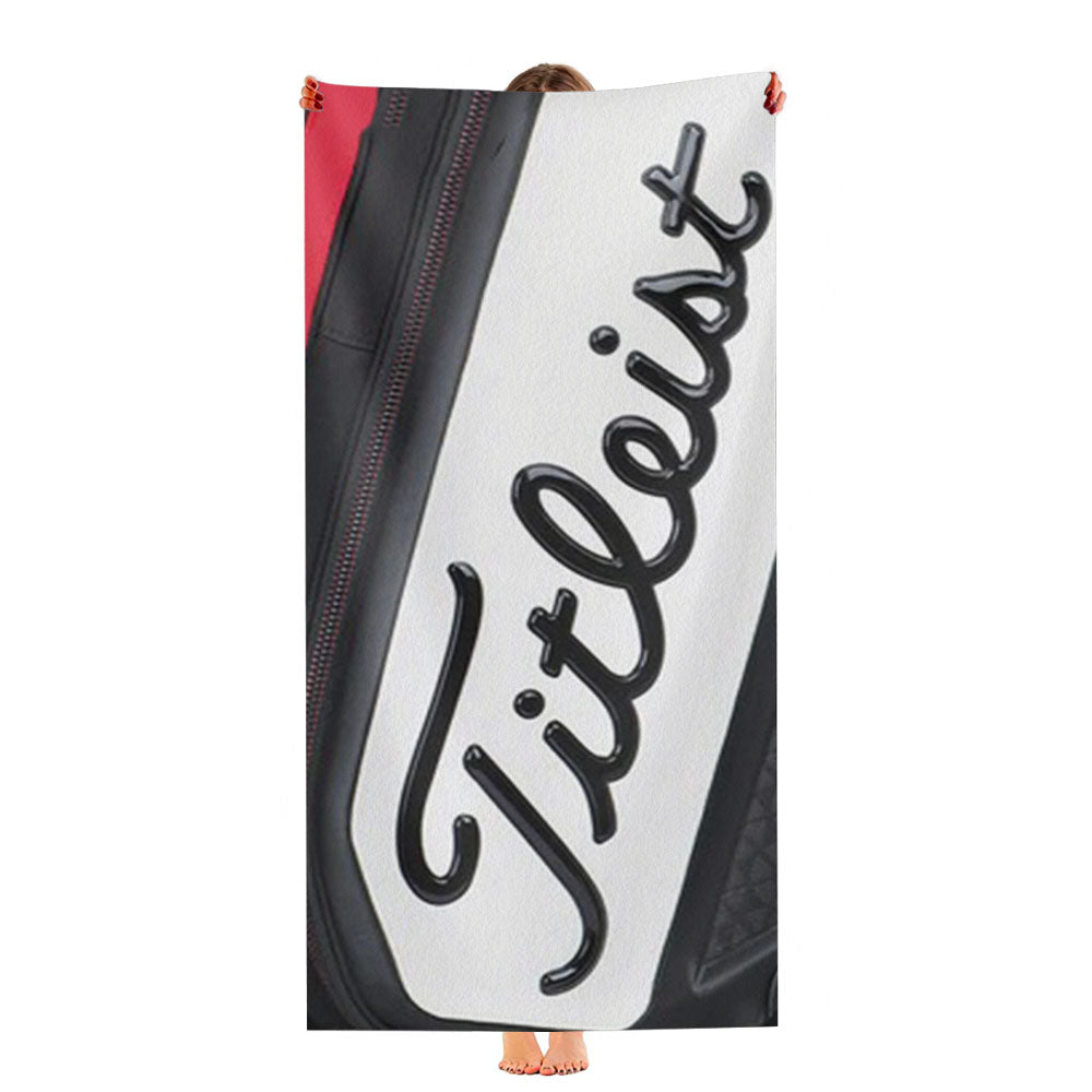 Titleist Bags Golf Logo Ultra-Soft Luxury Bathroom Towels