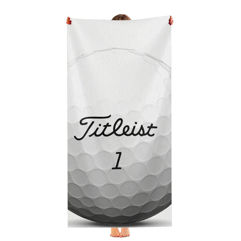 Titleist Ball Ultra-Soft Luxury Bathroom Towels