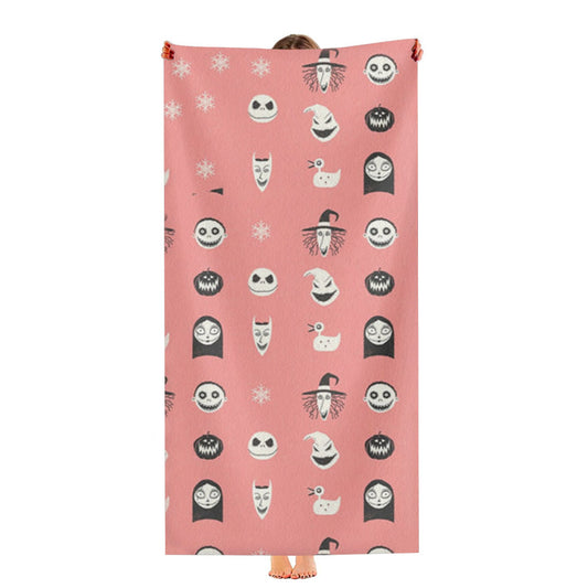 Tnbc Pattern Ultra-Soft Luxury Bathroom Towels