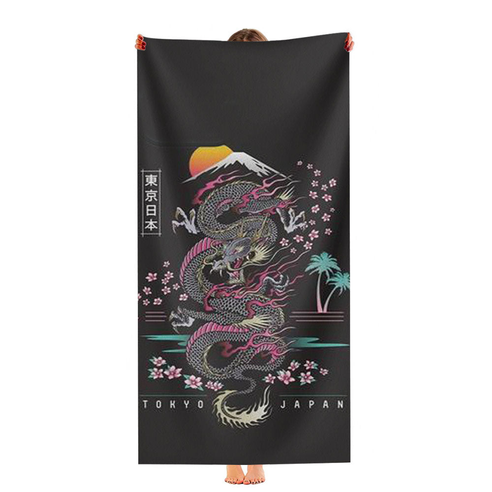 Tokyo Japan Ultra-Soft Luxury Bathroom Towels