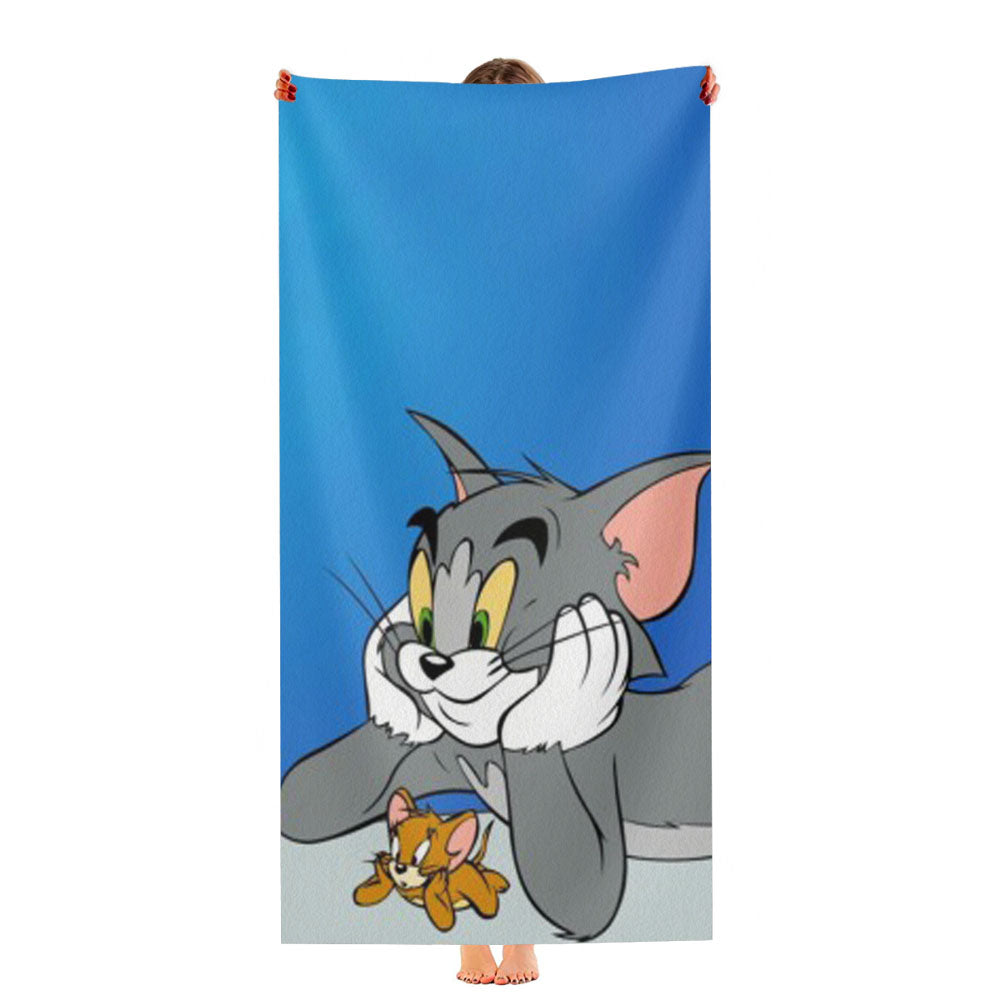 Tom Jerry Ultra-Soft Luxury Bathroom Towels