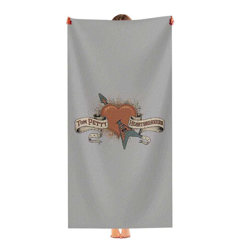 Tom Petty And The Heartbreakers Ultra-Soft Luxury Bathroom Towels