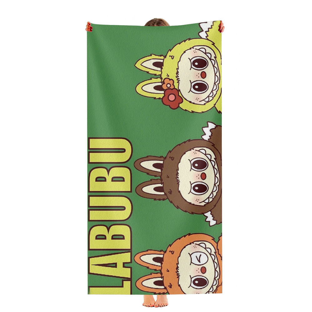 Trio Labubu Ultra-Soft Luxury Bathroom Towels
