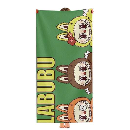 Trio Labubu Ultra-Soft Luxury Bathroom Towels