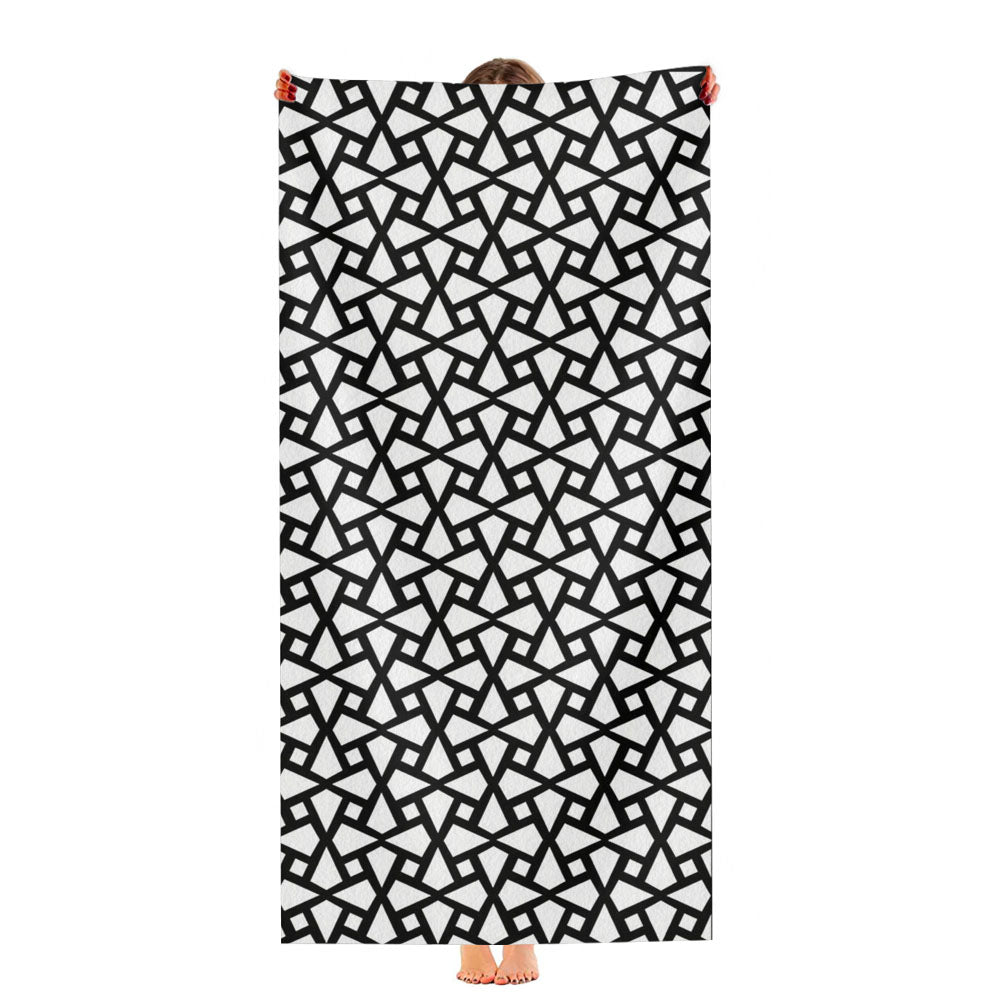 Ubicle Spigel Pattern Ultra-Soft Luxury Bathroom Towels