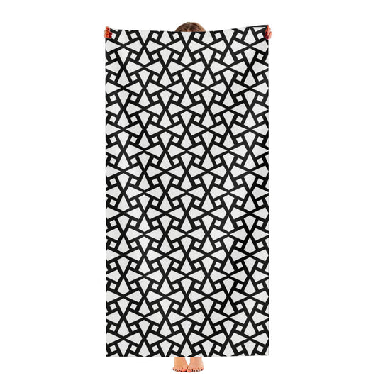 Ubicle Spigel Pattern Ultra-Soft Luxury Bathroom Towels