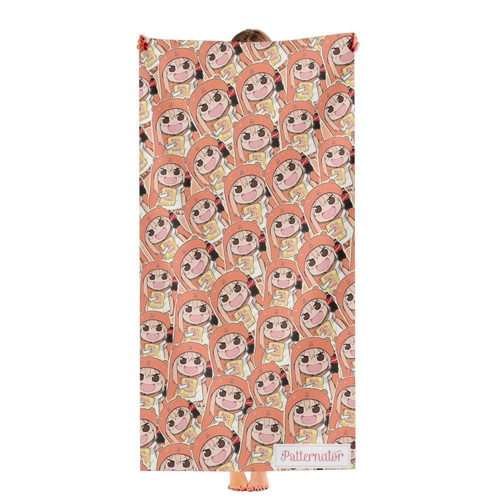 Umaru Pattern Ultra-Soft Luxury Bathroom Towels