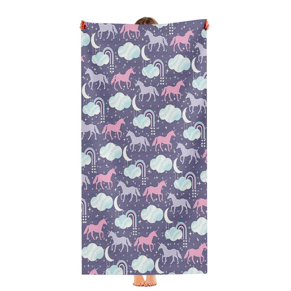 Uncle Pegasus Pattern Ultra-Soft Luxury Bathroom Towels