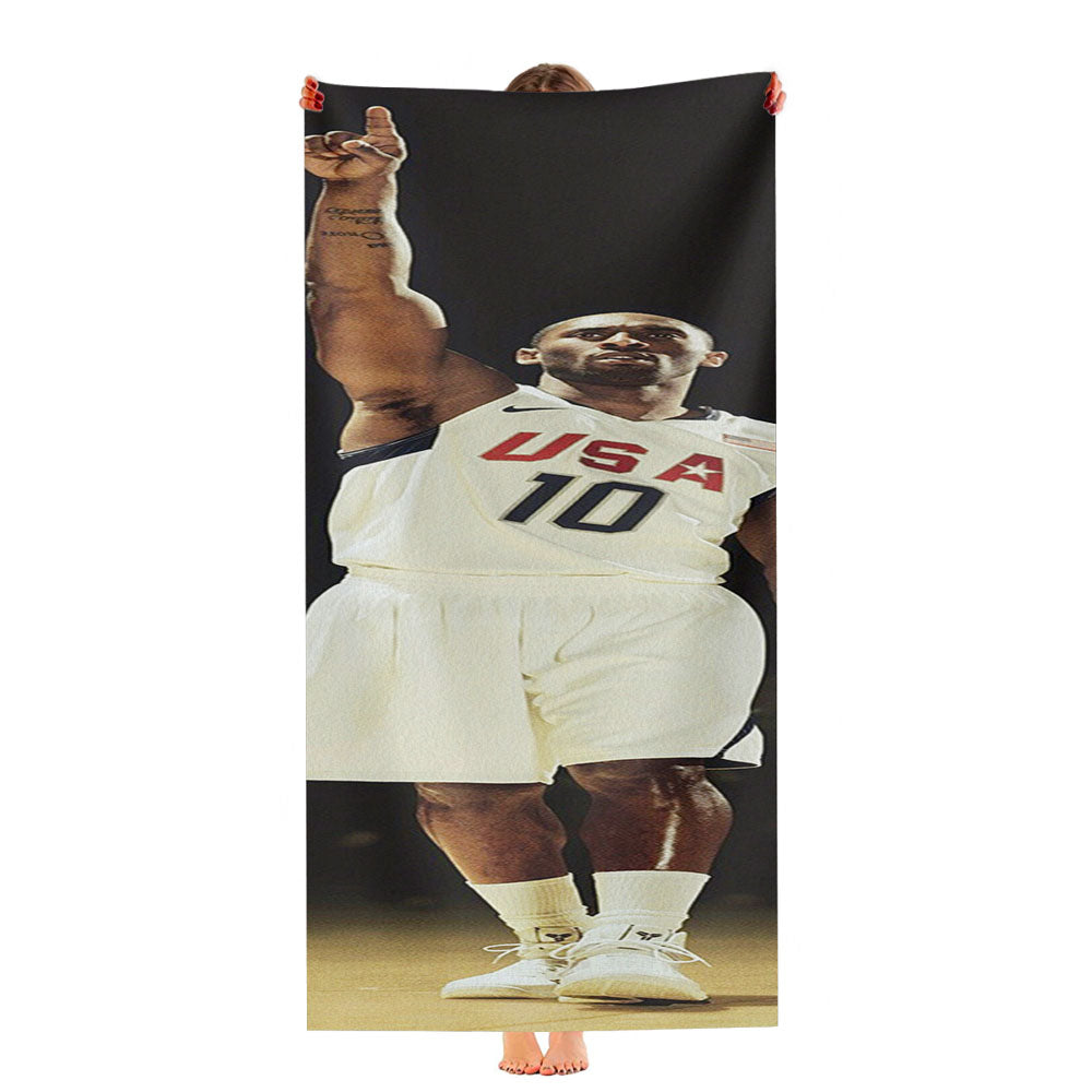 Usa 10 Kobe Bryant Ultra-Soft Luxury Bathroom Towels