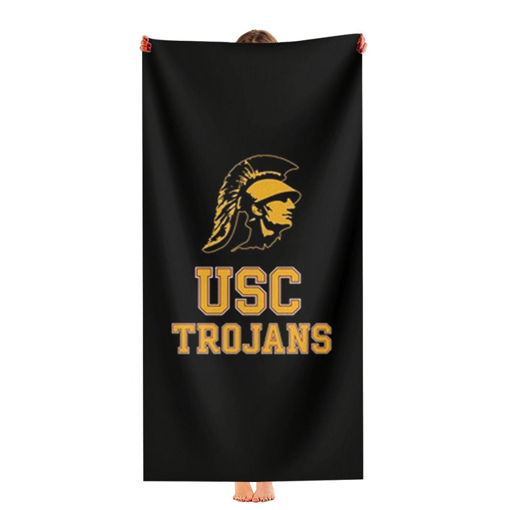 Usc Trojans Logo Ultra-Soft Luxury Bathroom Towels