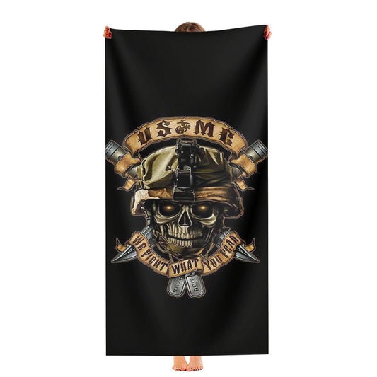Usmc Marine Corps Ultra-Soft Luxury Bathroom Towels