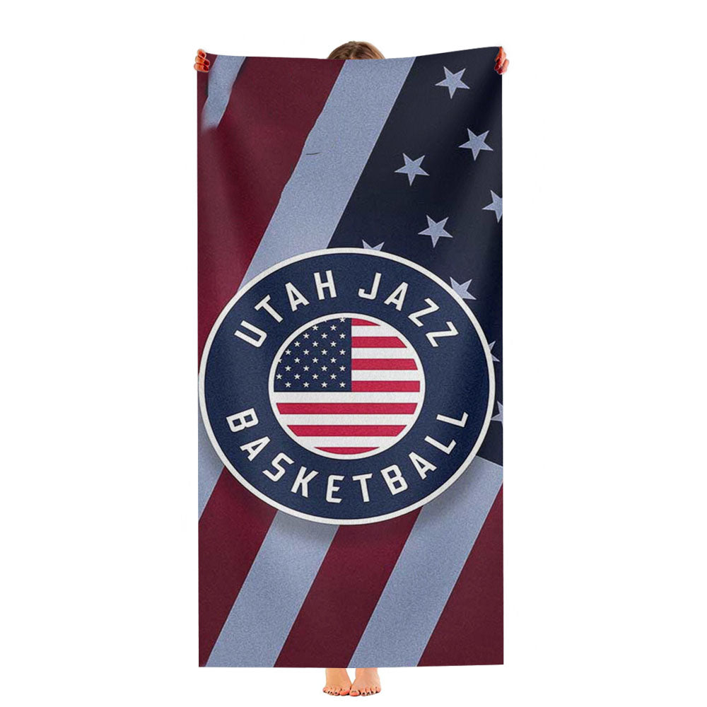 Utah Jazz Icon 2 Ultra-Soft Luxury Bathroom Towels