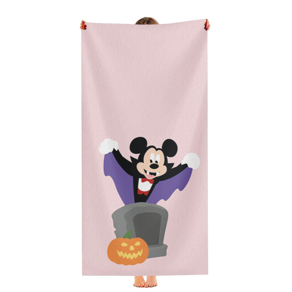 Vampire Mouse Halloween Ultra-Soft Luxury Bathroom Towels