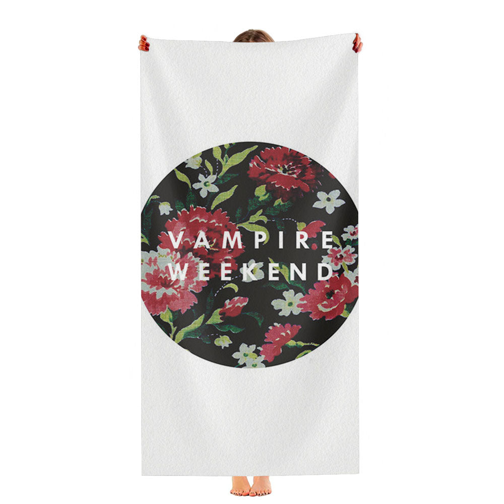 Vampire Weekend Floral Ultra-Soft Luxury Bathroom Towels