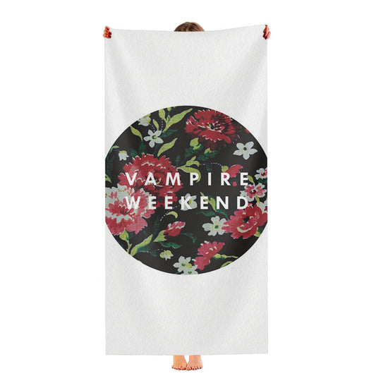 Vampire Weekend Floral Ultra-Soft Luxury Bathroom Towels