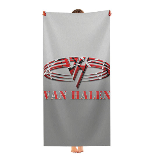 Van Halen Design Logo Ultra-Soft Luxury Bathroom Towels