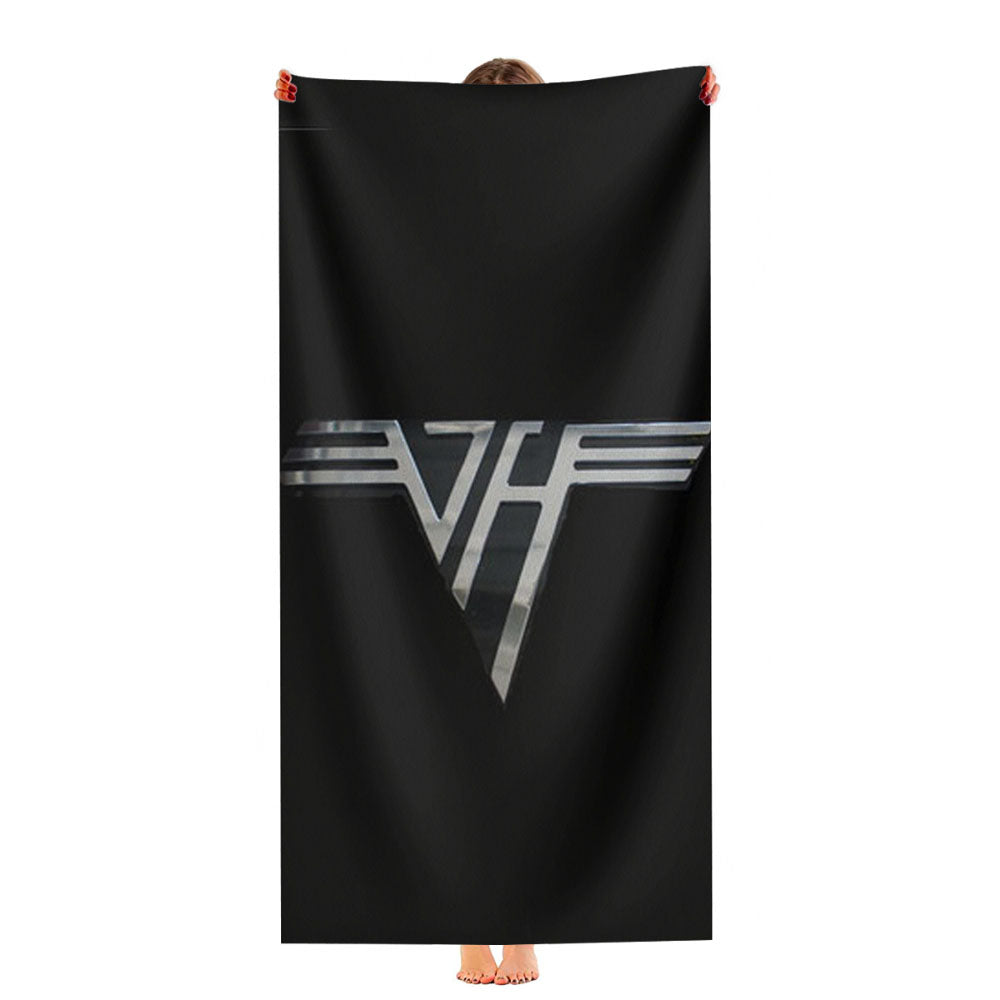 Van Halen Logo Ultra-Soft Luxury Bathroom Towels