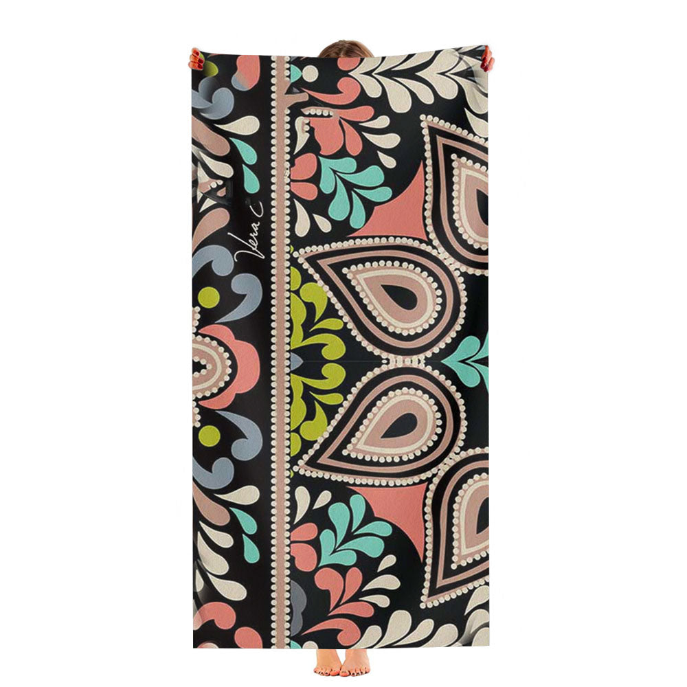 Vera Bradley Rose 3 Ultra-Soft Luxury Bathroom Towels