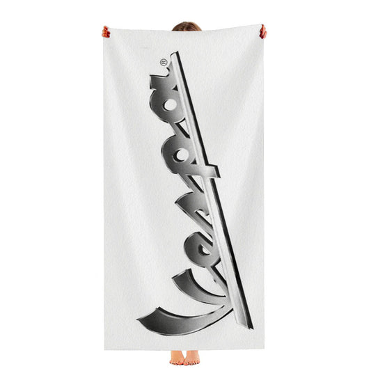 Vespa Logo'S Ultra-Soft Luxury Bathroom Towels