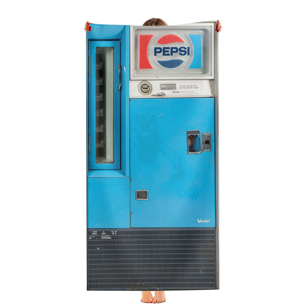 Vintage Pepsi Vending Machine Ultra-Soft Luxury Bathroom Towels