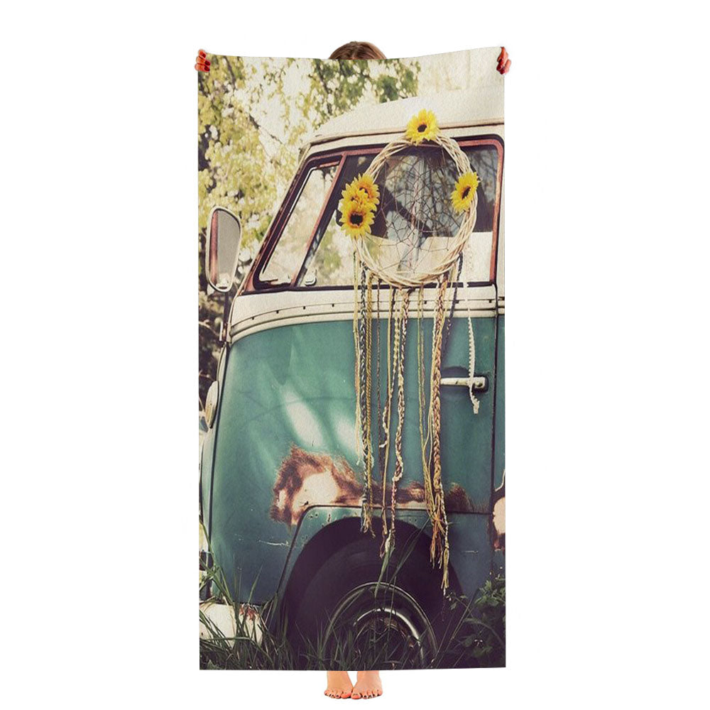 Volkswagen Bus Ultra-Soft Luxury Bathroom Towels