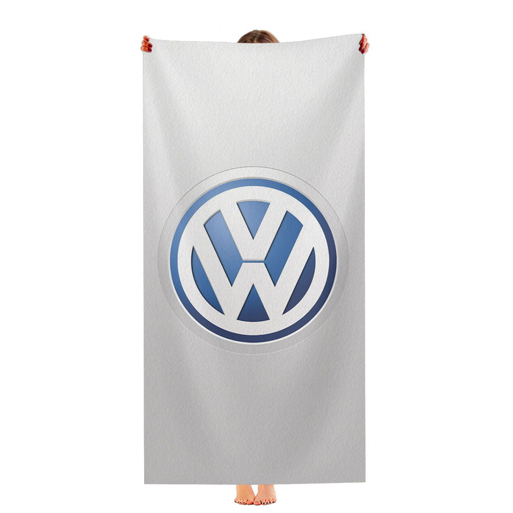 Volkswagen Logo Ultra-Soft Luxury Bathroom Towels