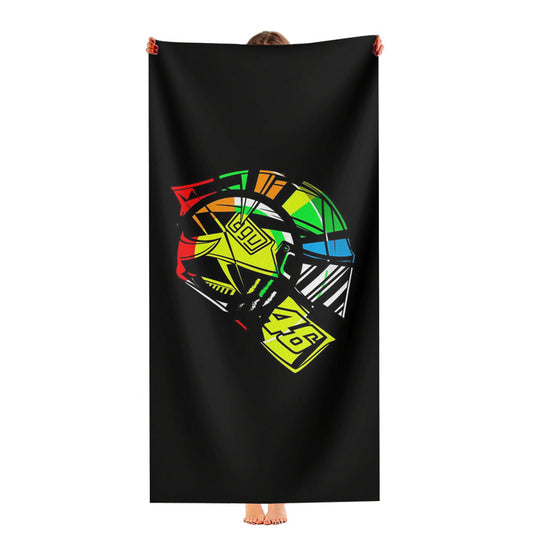 Vr 46 The Doctor Agv Helmet Ultra-Soft Luxury Bathroom Towels