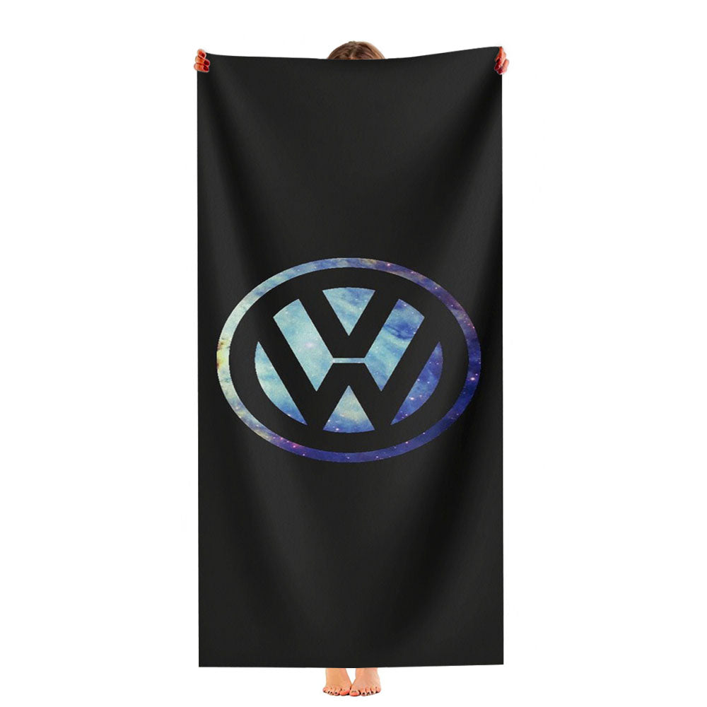 Vw Logo 2 Ultra-Soft Luxury Bathroom Towels
