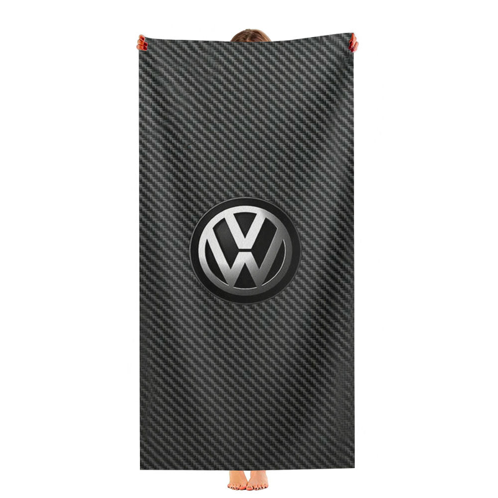 Vw Volkswagen Logo Ultra-Soft Luxury Bathroom Towels