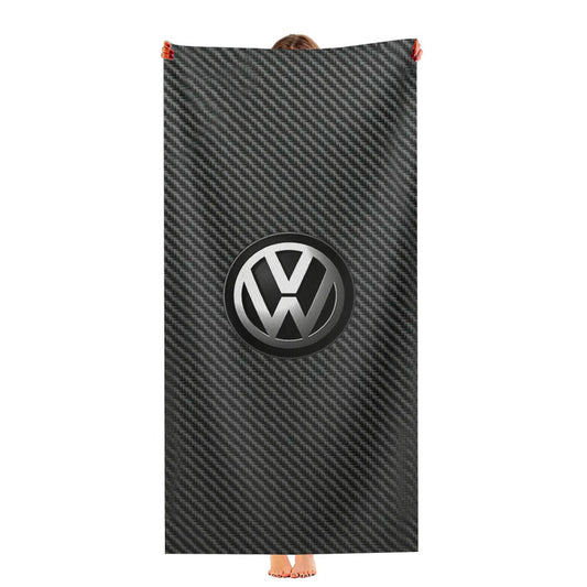 Vw Volkswagen Logo Ultra-Soft Luxury Bathroom Towels