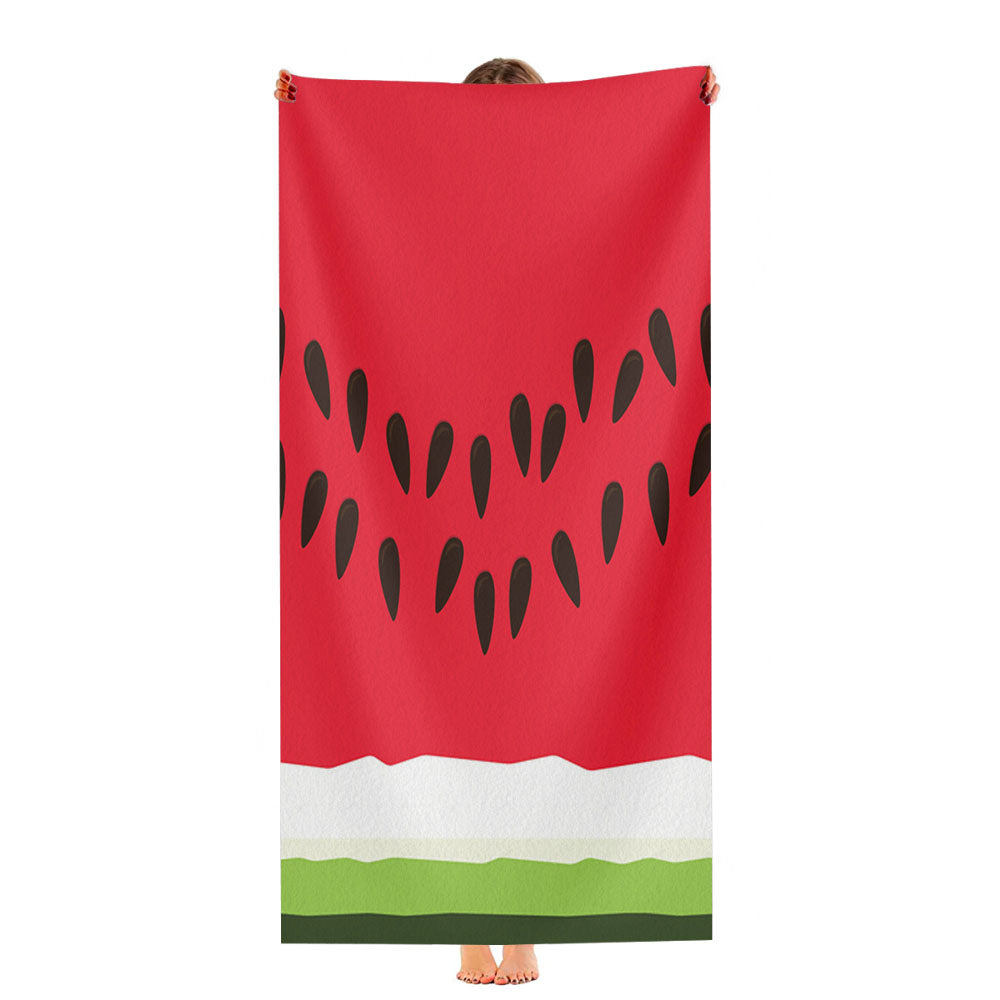 Watermelon Skin Pattern Ultra-Soft Luxury Bathroom Towels