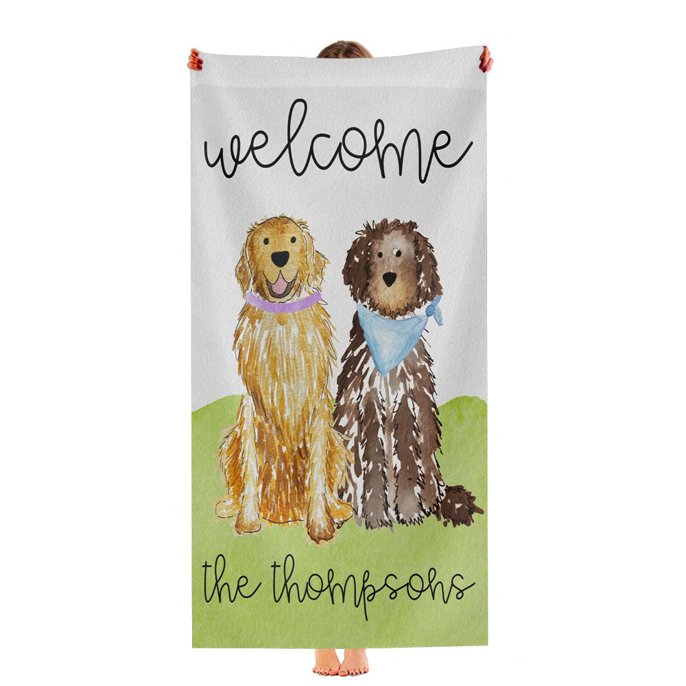 Welcome Mix And Match Pet Ultra-Soft Luxury Bathroom Towels