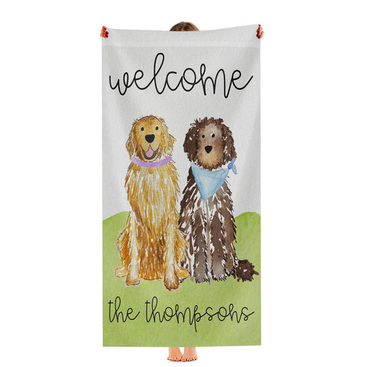 Welcome Mix And Match Pet Ultra-Soft Luxury Bathroom Towels