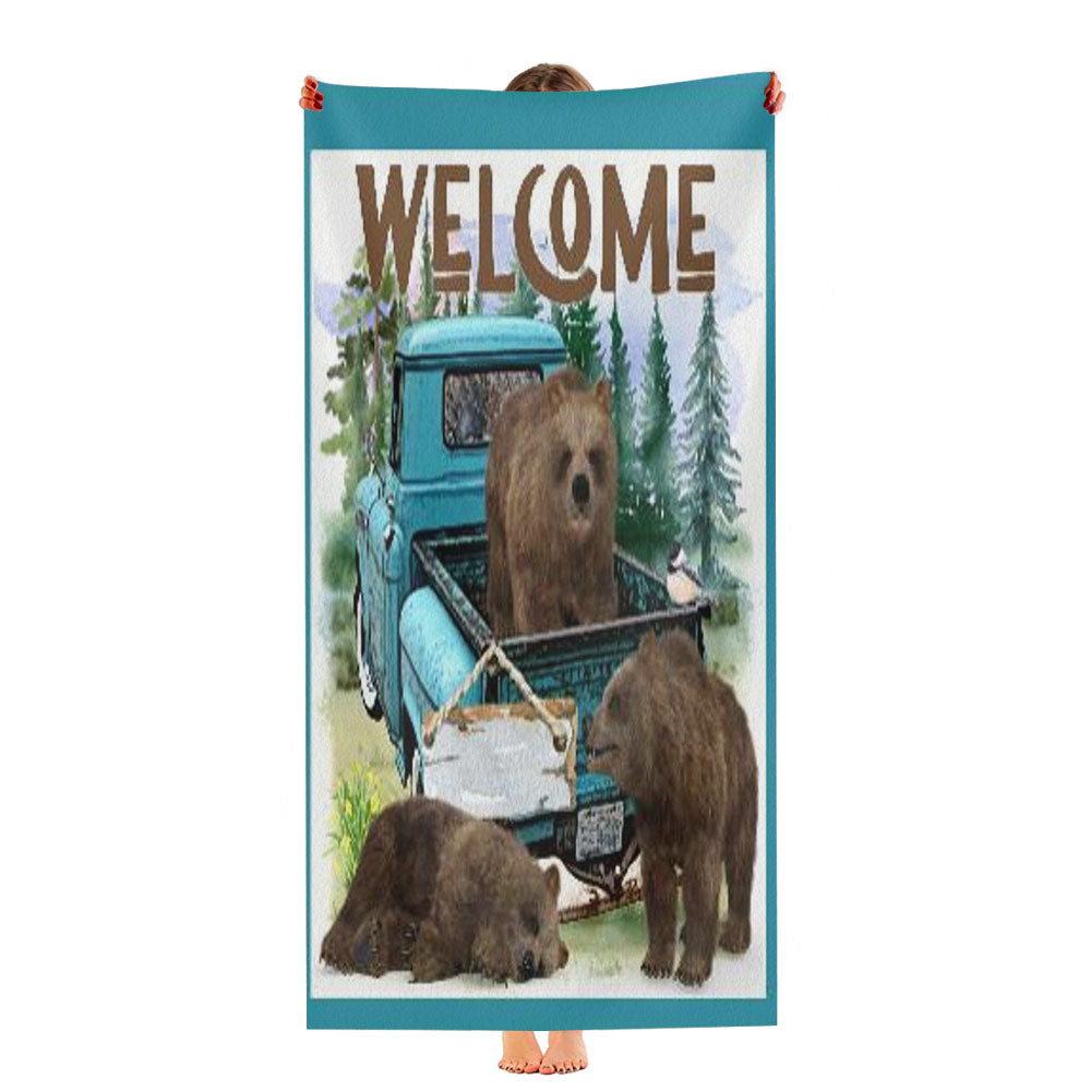 Welcome Truck Three Bears Ultra-Soft Luxury Bathroom Towels