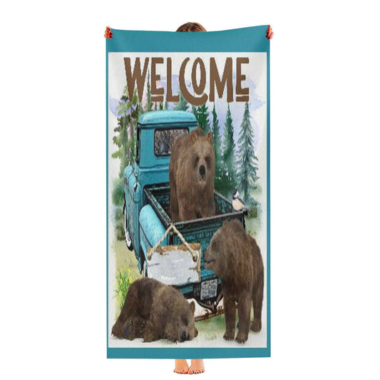 Welcome Truck Three Bears Ultra-Soft Luxury Bathroom Towels