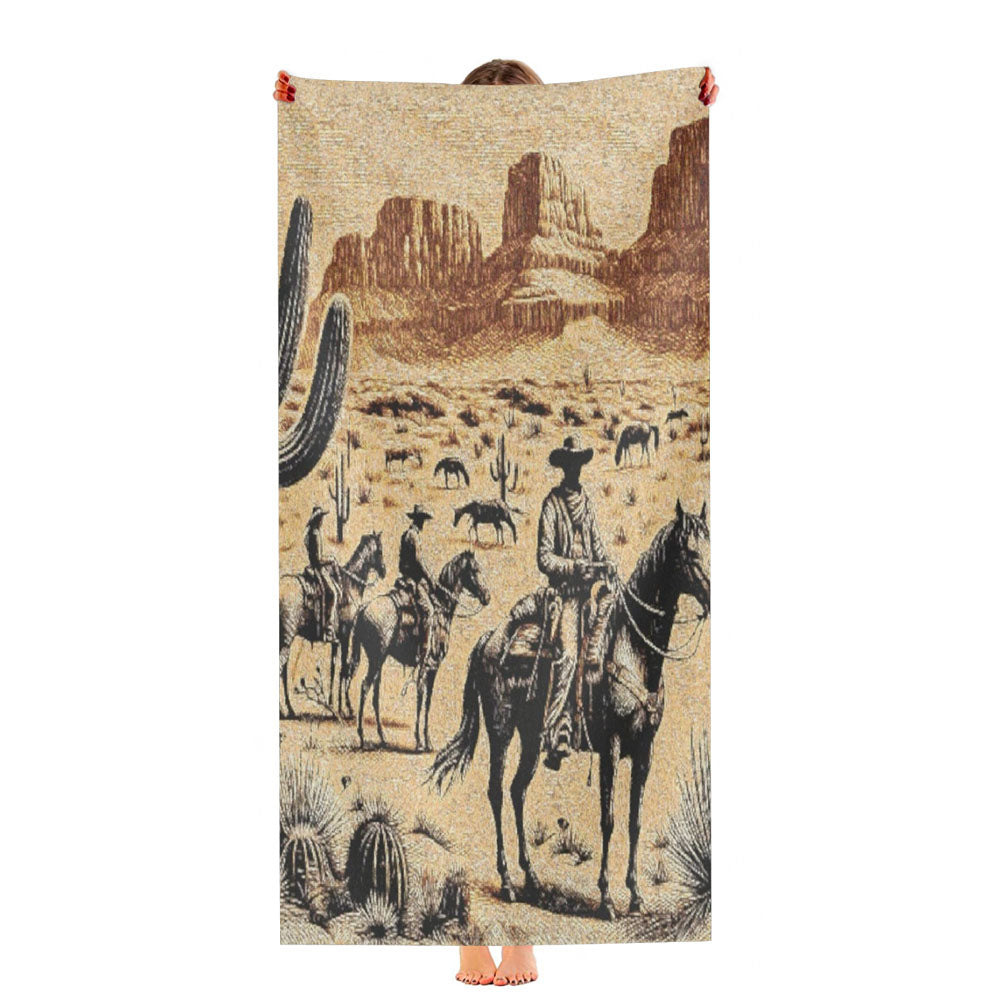 Western Horsemen Ultra-Soft Luxury Bathroom Towels