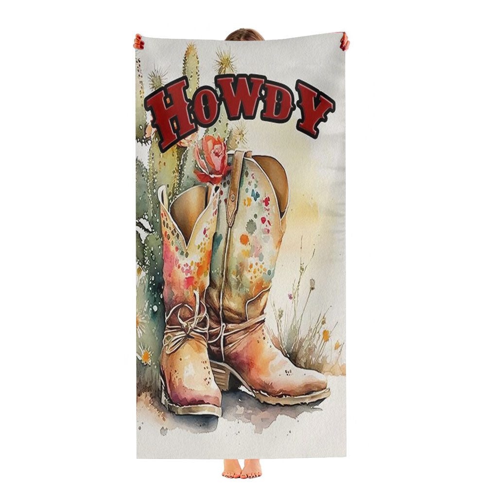 Western Style Ultra-Soft Luxury Bathroom Towels