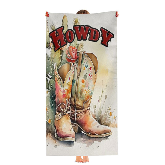 Western Style Ultra-Soft Luxury Bathroom Towels