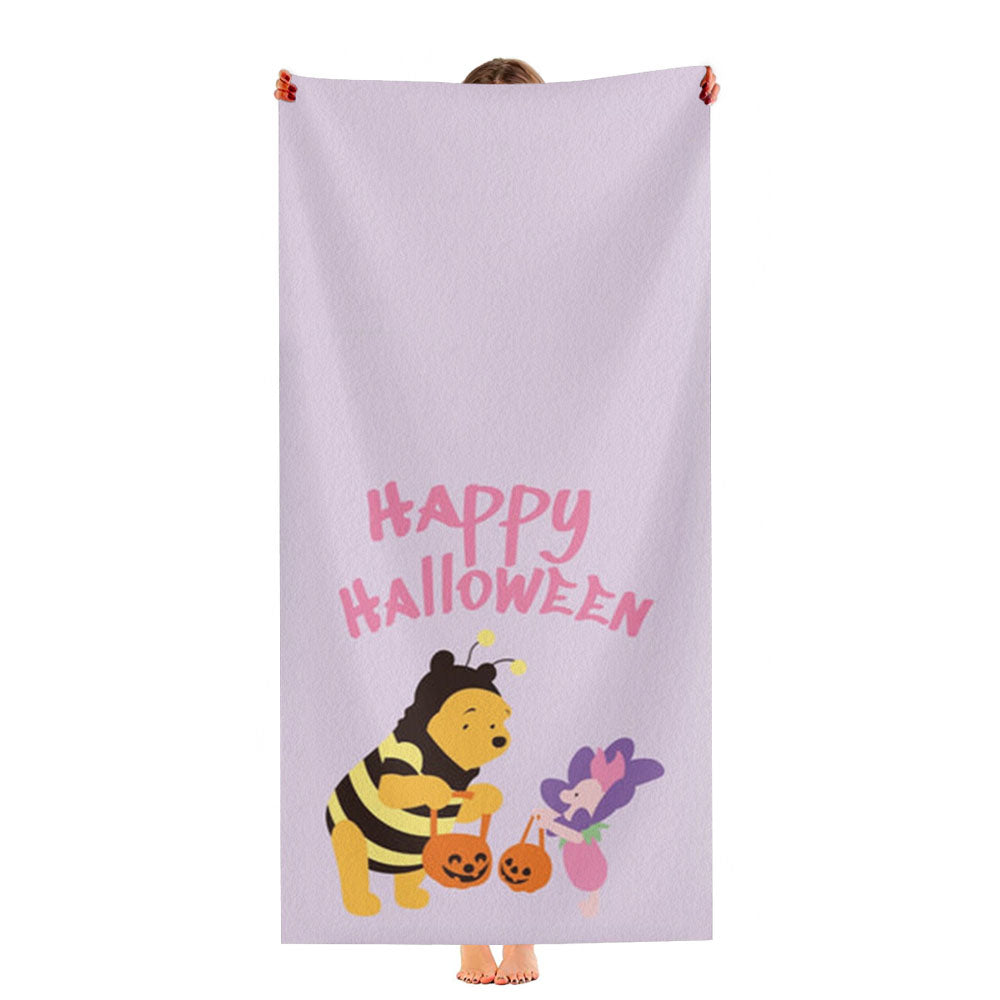 Winnie Halloween Ultra-Soft Luxury Bathroom Towels