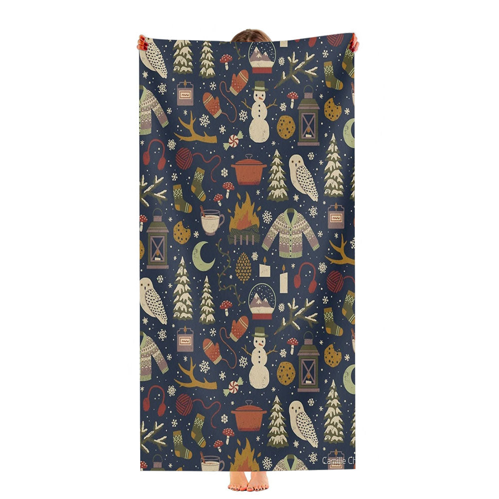 Winter Nights Ultra-Soft Luxury Bathroom Towels
