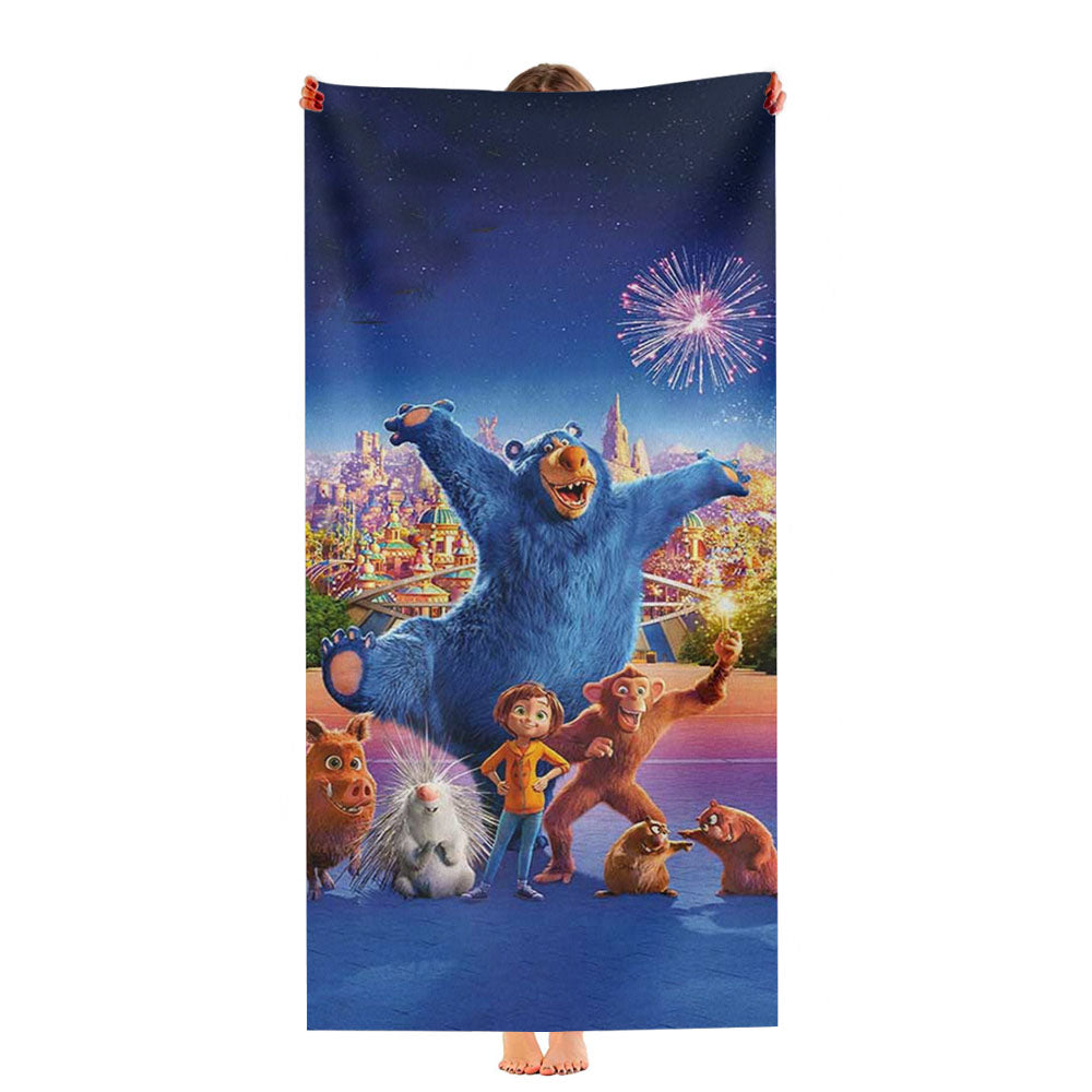 Wonder Park Characters Ultra-Soft Luxury Bathroom Towels