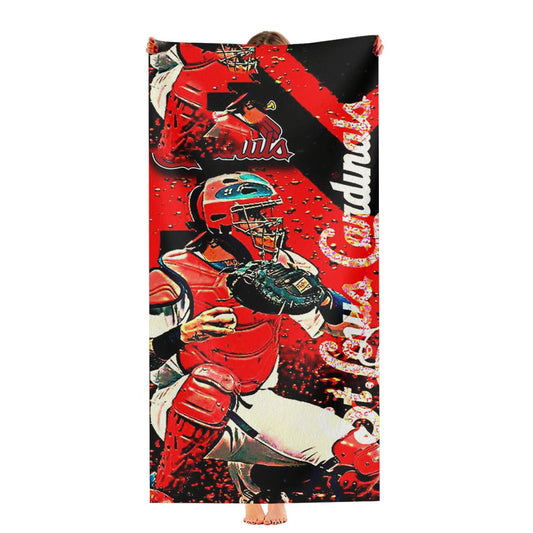 Yadier Molina Louis Cardinals Ultra-Soft Luxury Bathroom Towels